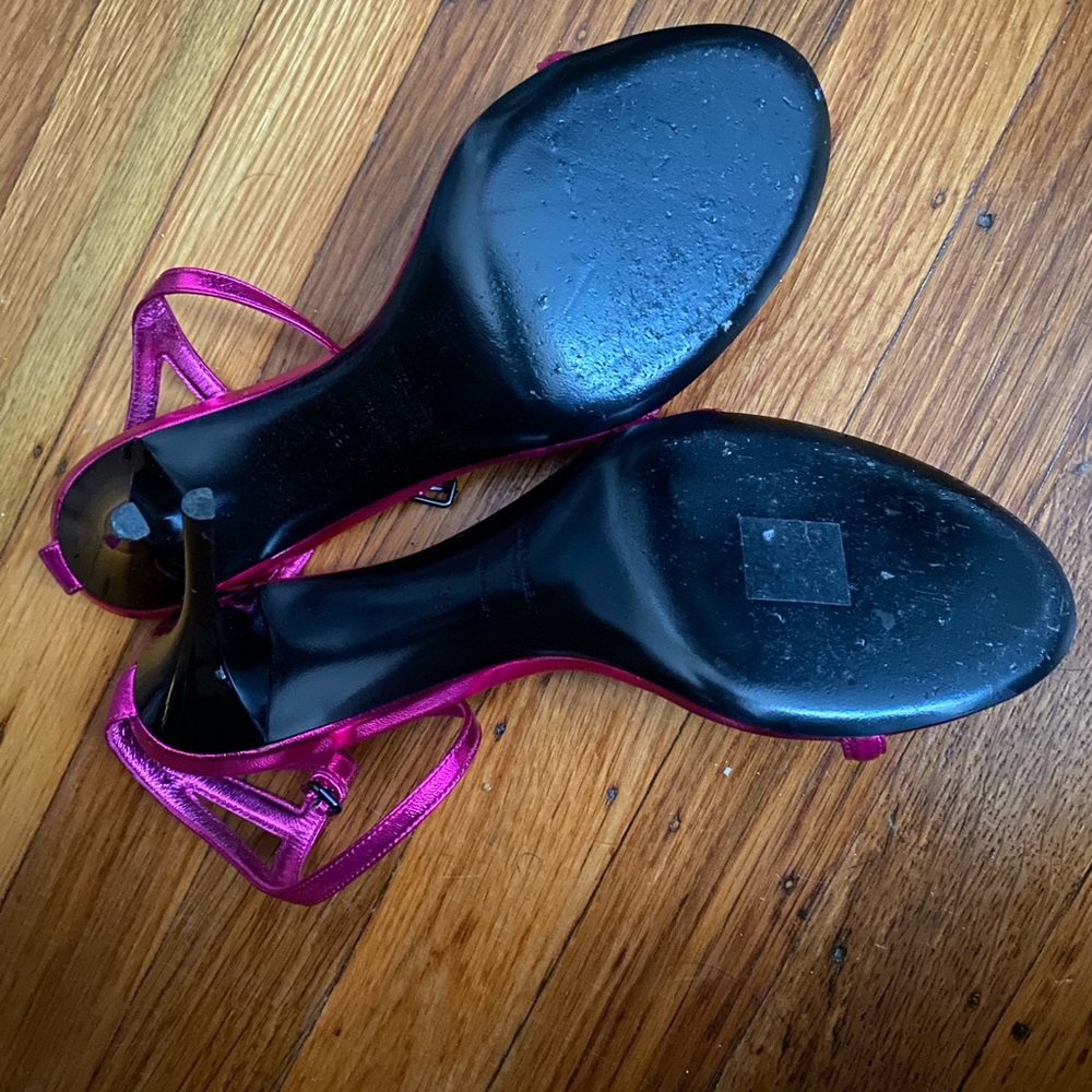 Saint Laurent metallic Sandals - Picture 3 of 5